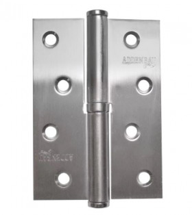 Петля разъемная ADDEN BAU 100X75X2.5 LEFT MATTE SATIN CHROME МАТОВЫЙ ХРОМ