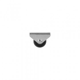 Опора колесная прямоходная AJAX WL/R-25P/20 kg BL пластик черный