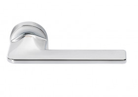 Ручка дверная FADEX FORME 337R HORUS ПОЛИРОВАННЫЙ ХРОМ FIXA