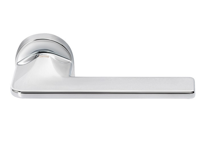 Ручка дверная FADEX FORME 337R HORUS ПОЛИРОВАННЫЙ ХРОМ FIXA