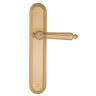 Дверная ручка на планке Fratelli Cattini TORCELLO PL288-BS матовая латунь