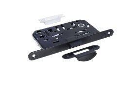 Защелка бесшумная многофункциональная MORELLI 1895P BL Черный