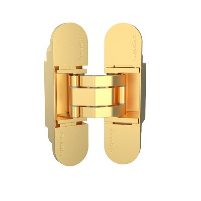 Петля скрытой установки ARMADILLO U3D6002.TG SG матовое золото