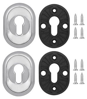 Накладка декоративная на цилиндр FUARO ESC-12C BL-24 черный