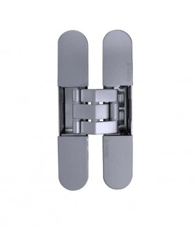 KUBICA 2000 DXSX CR.SAT TWIST петля скрытая универсальная с доводчиком МАТОВЫЙ ХРОМ 60 kg