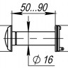 Глазок дверной FUARO DV 3/90-50/Z (VIEWER 3 DVZ) AB бронза