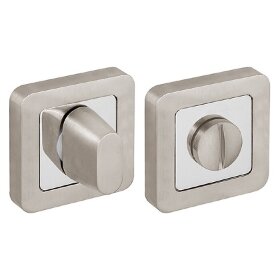 Завертка сантехническая FUARO BK6 XM SN/CP-3 Матовый никель/хром