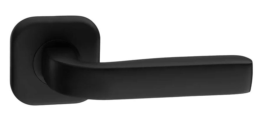 Ручка для входной двери PALIDORE A-76 black черный