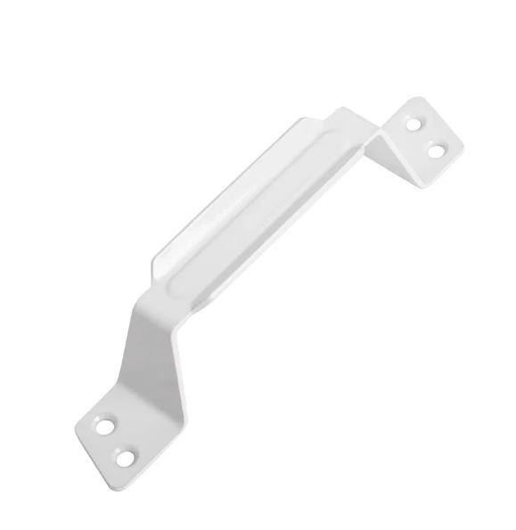 Ручка-скоба МЕТАЛЛИСТ РС-80-2 белая пакет