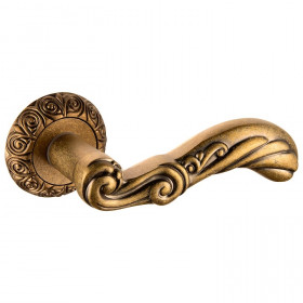 Ручка дверная BUSSARE CASTELO A-78-20 ANT.BRASS Античная латунь