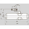 Дверной доводчик DORMAKABA TS 68 EN 2/3/4 со складным рычагом серый