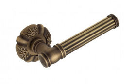 Ручка дверная Venezia IMPERO D5 матовая бронза