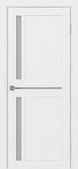 Межкомнатная дверь Оптима Порте Турин_523.221 ЭКО-шпон Белый лёд