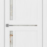 Межкомнатная дверь Оптима Порте Турин_523.221 ЭКО-шпон Белый лёд