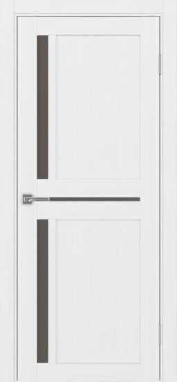 Межкомнатная дверь Оптима Порте Турин_523.221 ЭКО-шпон Белый лёд