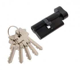 Цилиндр Adden Bau CYL 5-60 KNOB BLACK ключ/завертка черный