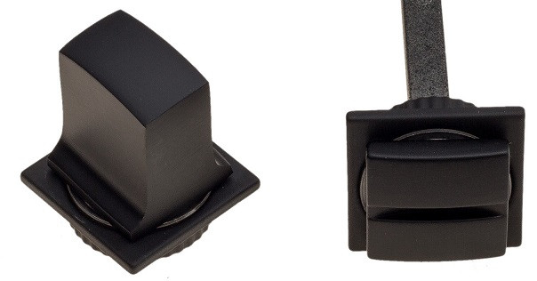 Завертка сантехническая Fratelli Cattini WC-8 4FS-NM матовый черный