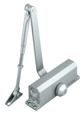 Доводчик дверной FUARO DC-204 AL до 85 кг алюминий