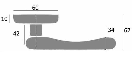 Ручка дверная Venezia OPERA D4 французское золото/коричневый