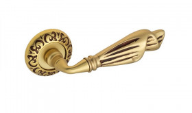 Ручка дверная Venezia OPERA D4 французское золото/коричневый