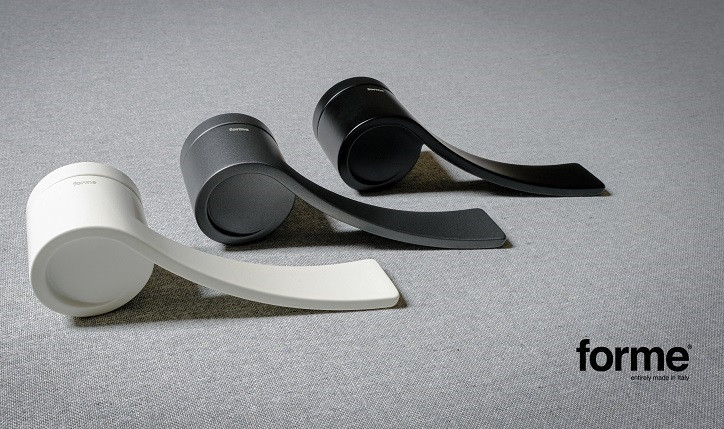 Ручка дверная FADEX FORME 496 R INFINITY ЧЁРНЫЙ МАТОВЫЙ FIXA