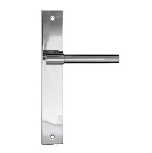 Дверная ручка на планке Fratelli Cattini UNA PL08-CR полированный хром