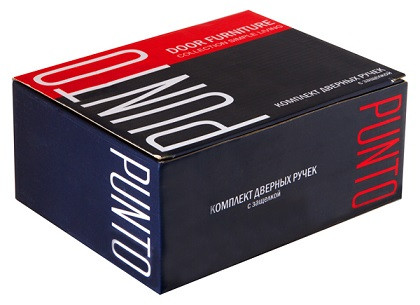 Ручка защелка PUNTO 6020 PB-E ключ-фиксатор золото