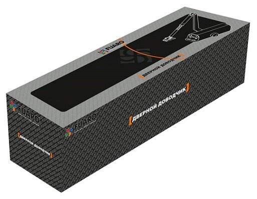 Доводчик дверной FUARO DC-204 BR до 85 кг коричневый