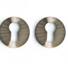 Накладка на цилиндр GHOBESTIR A858-G (round) PVD NICKEL / 202