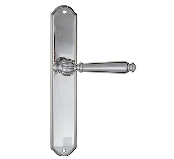 Дверная ручка на планке Fratelli Cattini MARANI PL02-CR полированный хром