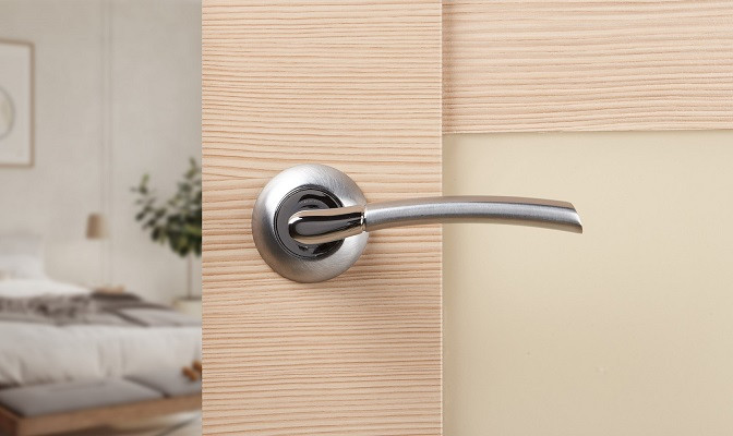 Ручка дверная ADDEN BAU Slim A128 Chrome Хром