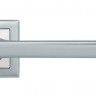 Ручка дверная RUCETTI RAP 21-S SC/CP Матовый хром/хром