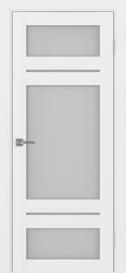Межкомнатная дверь Оптима Порте Турин_532.22222 ЭКО-шпон Белый лёд