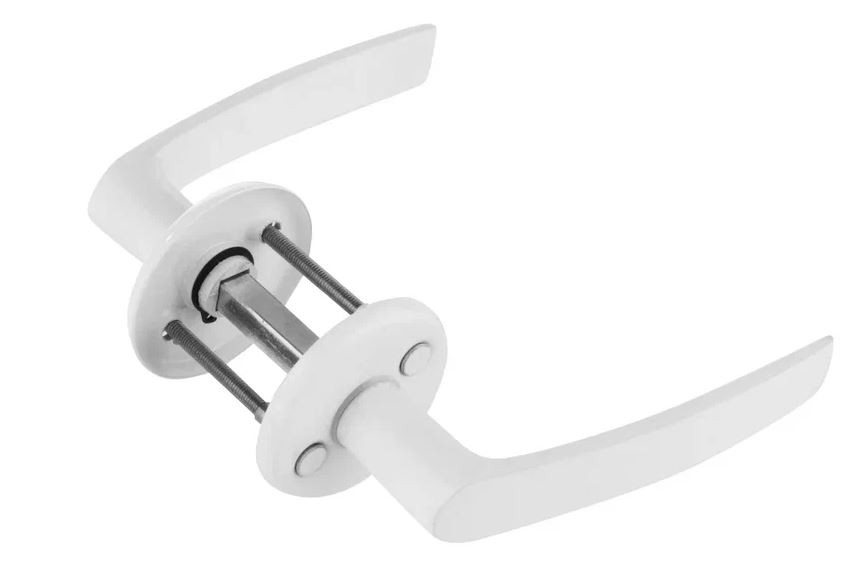 Ручка дверная PALIDORE Арсенал 030-116 white белая