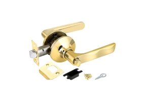 Ручка защелка FUARO 624/BL PB-B фиксатор Золото