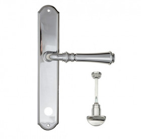 Дверная ручка на планке Fratelli Cattini GRACIA WC-2 PL02-CR полированный хром