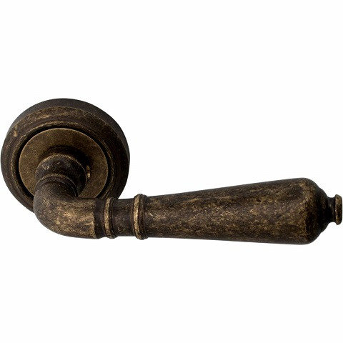 Ручка дверная MELODIA 130V Antik Античная бронза
