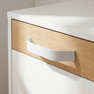 Ручка-скоба AJAX мебельная MB-H-008-128 WH белый