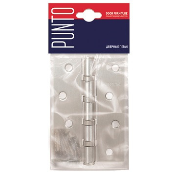 Петля универсальная PUNTO IN4100U-HD 4B/HD 100х70х2.5  BL черный