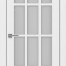 Межкомнатная дверь Оптима Порте Турин_542.2222 ЭКО-шпон Белый лёд