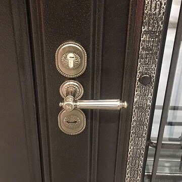 Накладка декоративная на сувальдный замок ARMADILLO PS-DEC CL (ATC Protector 1) AS-9 Античное серебро