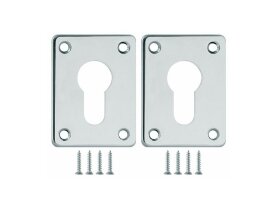 Накладка декоративная на цилиндр FUARO ESC083-CP-8 ХРОМ