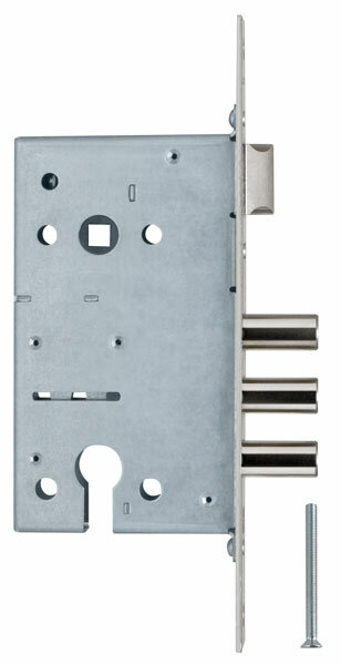 Корпус врезного замка ГАРДИАН ЗВ 12.11 с защёлкой /123:34/