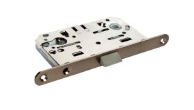 Защелка бесшумная под цилиндр MORELLI 1885P BN Черный никель