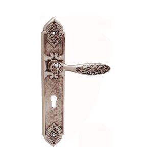 Ручка на планке CLASS 1060/1010 Shamira Cyl Серебро 925 + черный под цилиндр