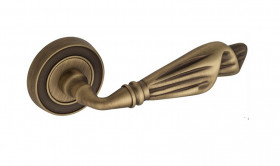 Ручка дверная Venezia OPERA D6 Матовая бронза