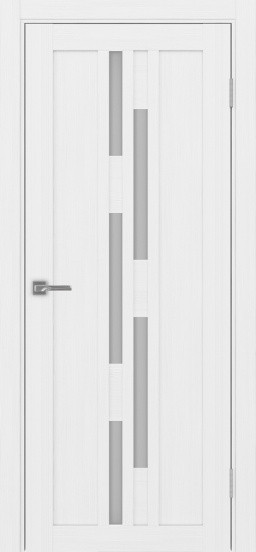 Межкомнатная дверь Оптима Порте Турин_551.121 ЭКО-шпон Белый лёд