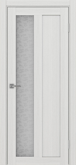 Межкомнатная дверь Оптима Порте Турин_521.21 ЭКО-шпон Ясень серебристый