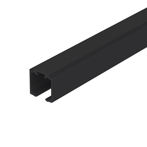 Комплект ARMADILLO верхняя направляющая + декоративная накладка SLD.Comfort-PRO.KIT/3000 track + dec 3м BL Черный