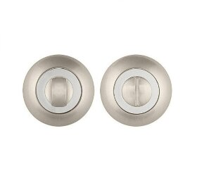 Ручка поворотная PUNTO BK6 TL SN/CP-3 матовый никель/хром